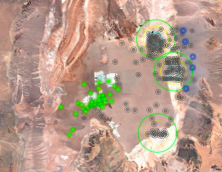 Lith Powered monitoring map